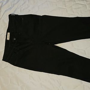 Black madewell 10" highrise skinny jeans